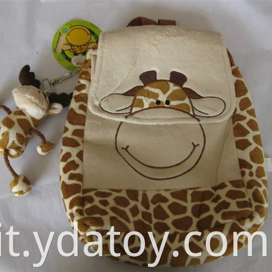 Giraffe plush backpack